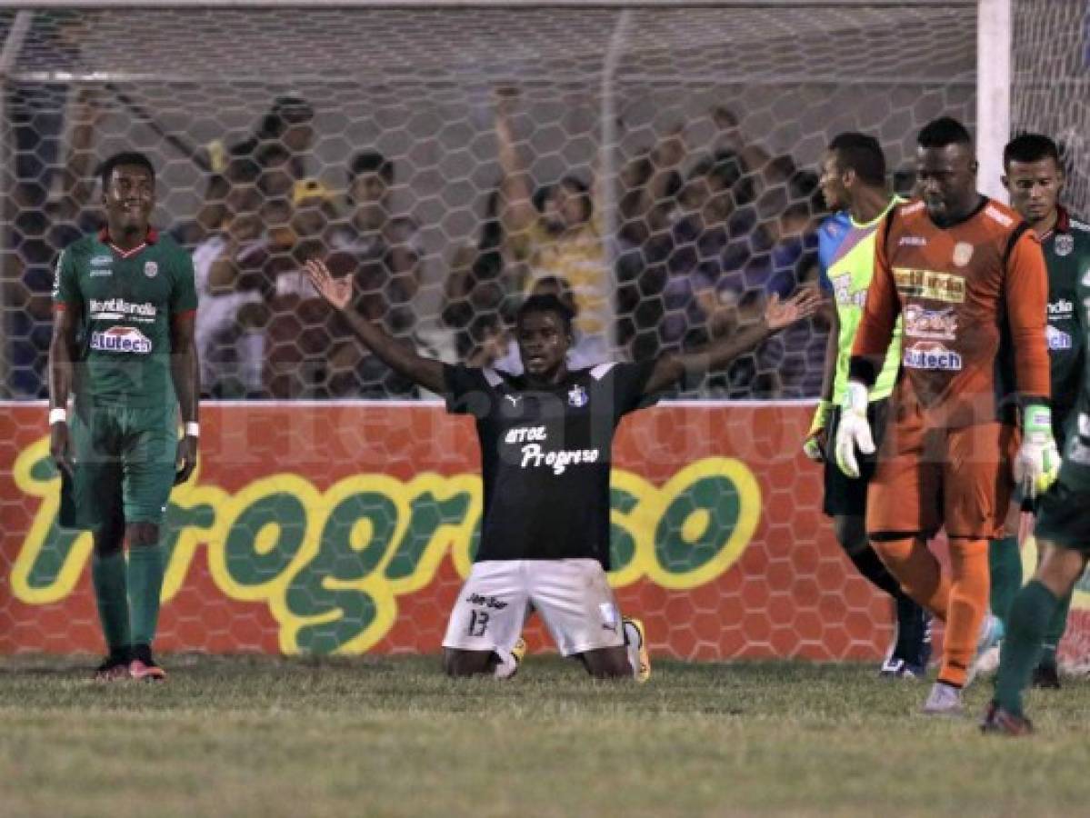 Honduras de El Progreso salió del descenso para clasificar desde la liguilla hasta la Champions. Foto: Delmer Martínez / Grupo OPSA.