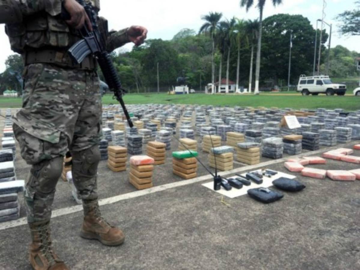 Operación Martillo ha incautado 700 toneladas de droga en litoral centroamericano