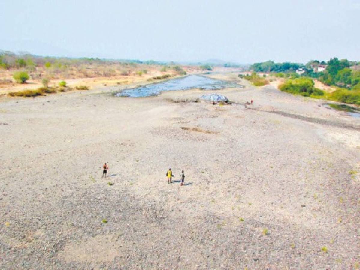 Extenso verano acaba con los ríos y quebradas del sur