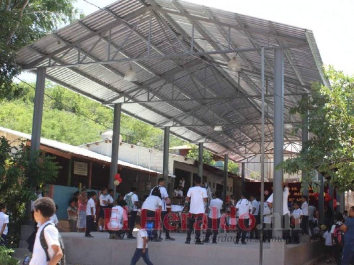 Comayagua: 29.4 millones de lempiras se han invertido en sector educativo