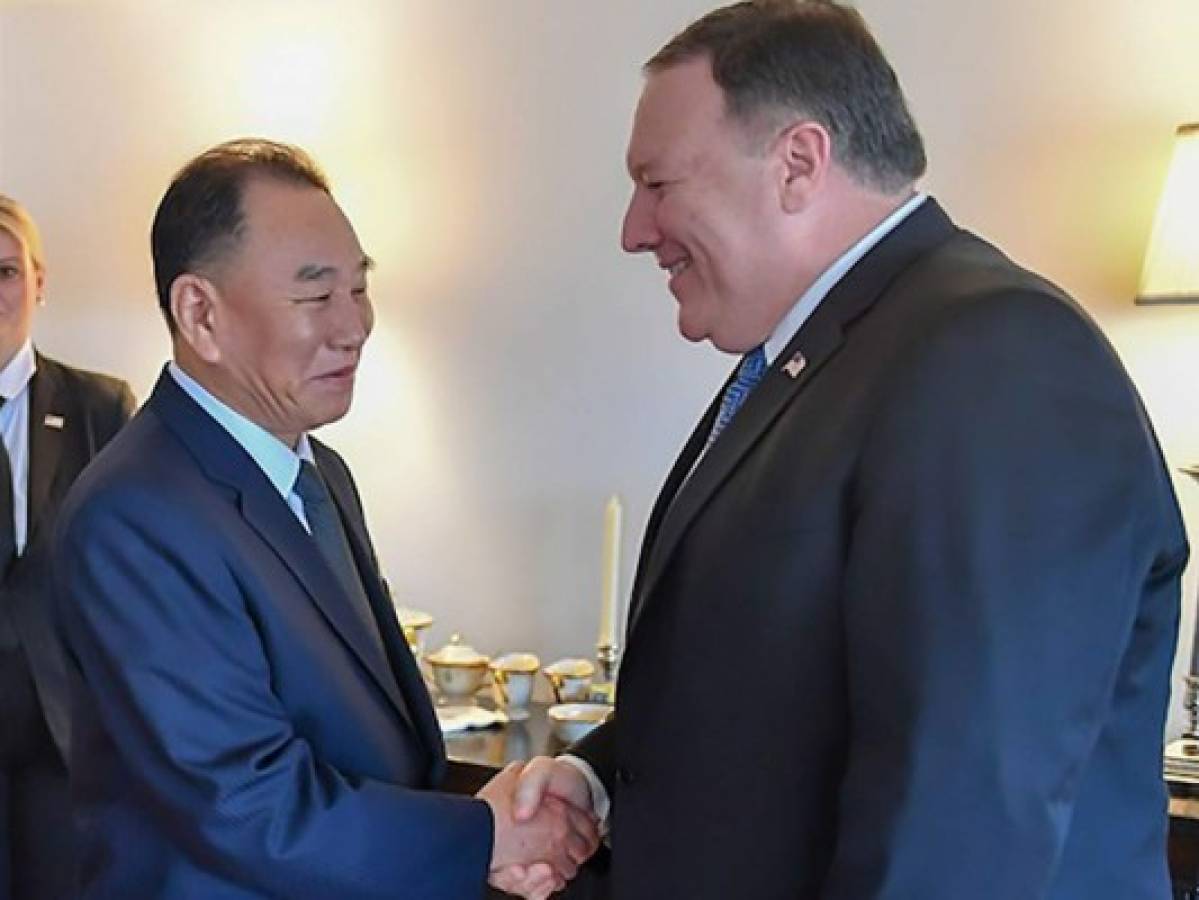 Pompeo y enviado norcoreano planifican cita cumbre entre Trump y Kim Jong Un  