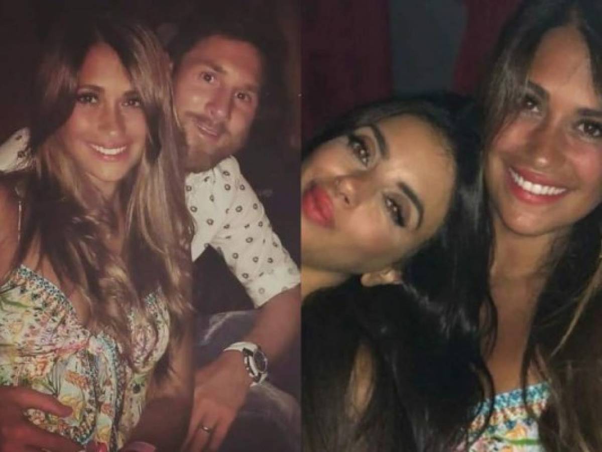 Filtran fotos de la exclusiva fiesta de Antonella Roccuzzo y Messi en Ibiza