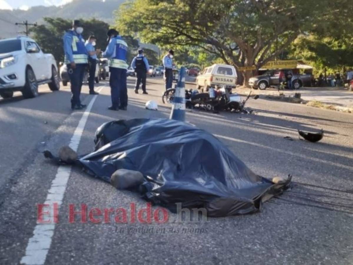 Un muerto y un herido en accidente entre motociclistas en la salida al oriente de la capital