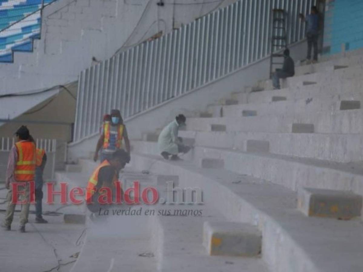 Dan últimos retoques al Estadio Nacional para toma de posesión (FOTOS)