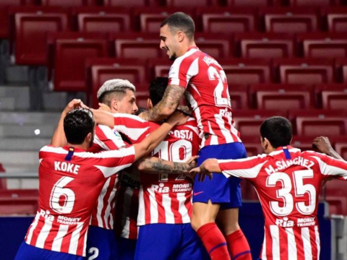 Vitolo afianza al Atlético en la zona Champions