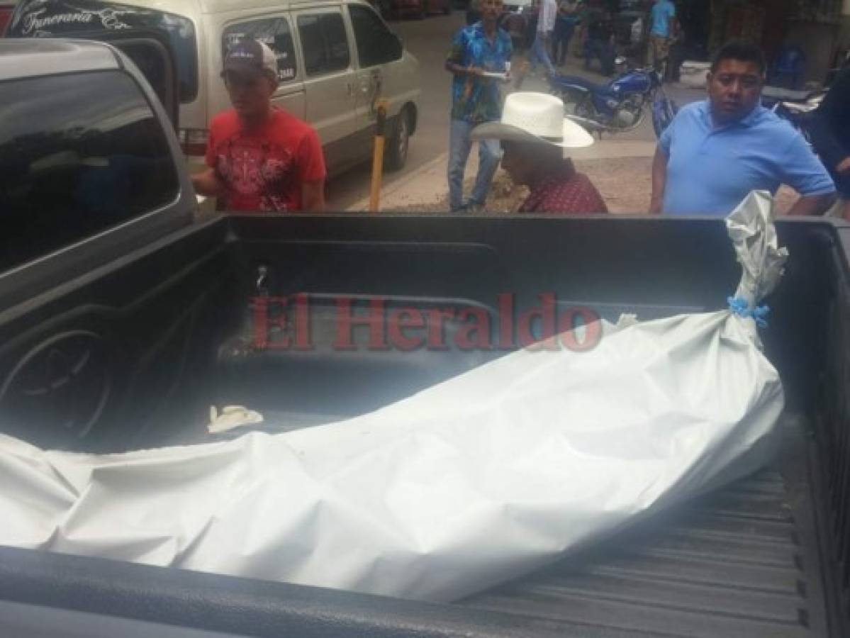 Asesinan frente a su padre a un joven agricultor en Olancho