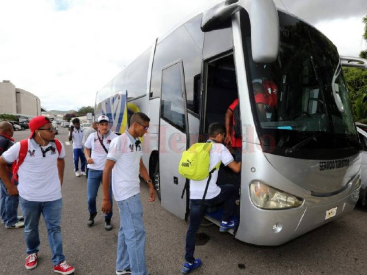 Belmopan Bandits llegó a Tegucicalpa para enfrentar a Motagua por la Liga Concacaf