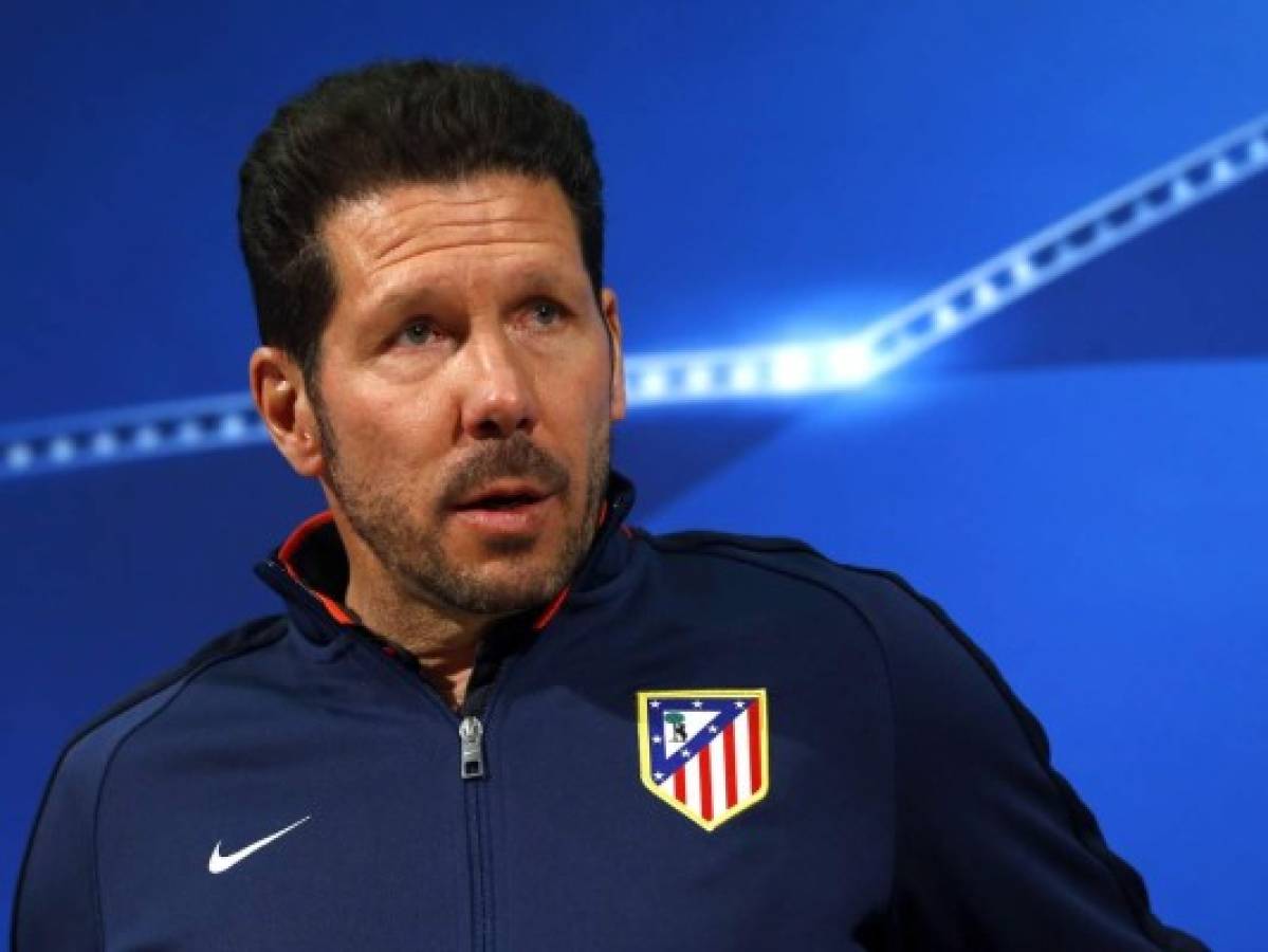 Diego Simeone no le interesa el empate en el Allianz Arena