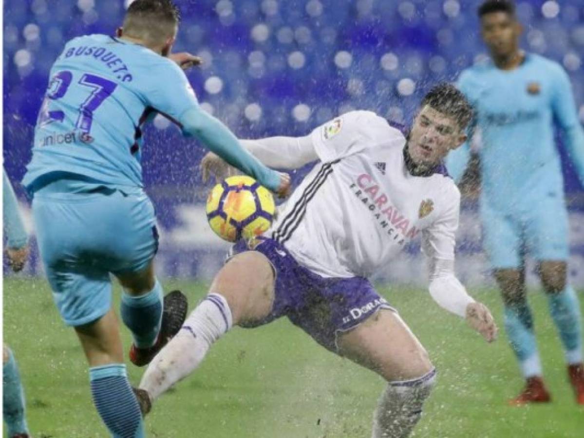 El Choco Lozano se va en blanco en inicio de año: 1-1 en Zaragoza