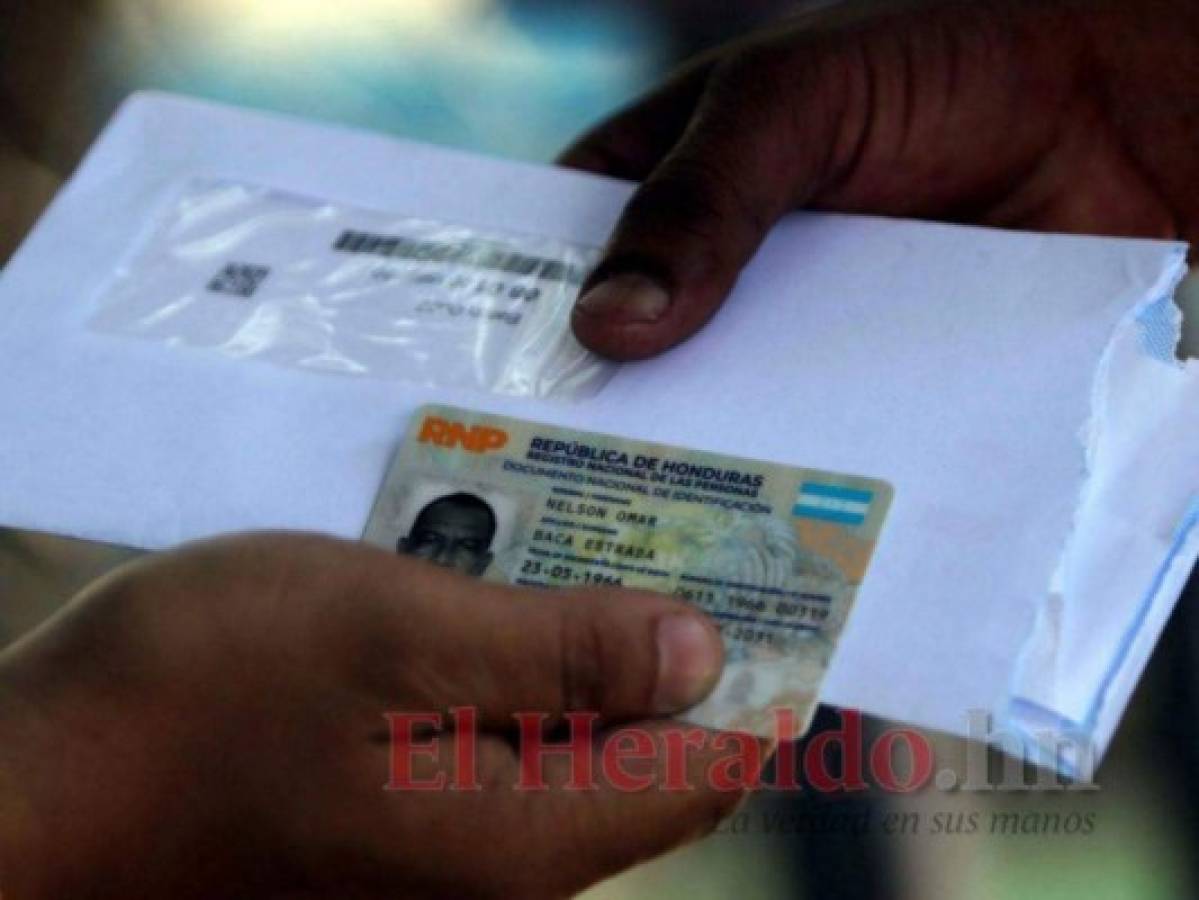 A partir del 01 de enero hondureños solo podrán usar el nuevo Documento Nacional de Identificación