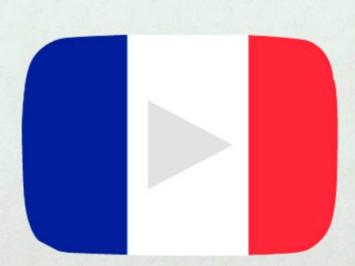 YouTube modificó su logo en solidaridad por víctimas en Francia