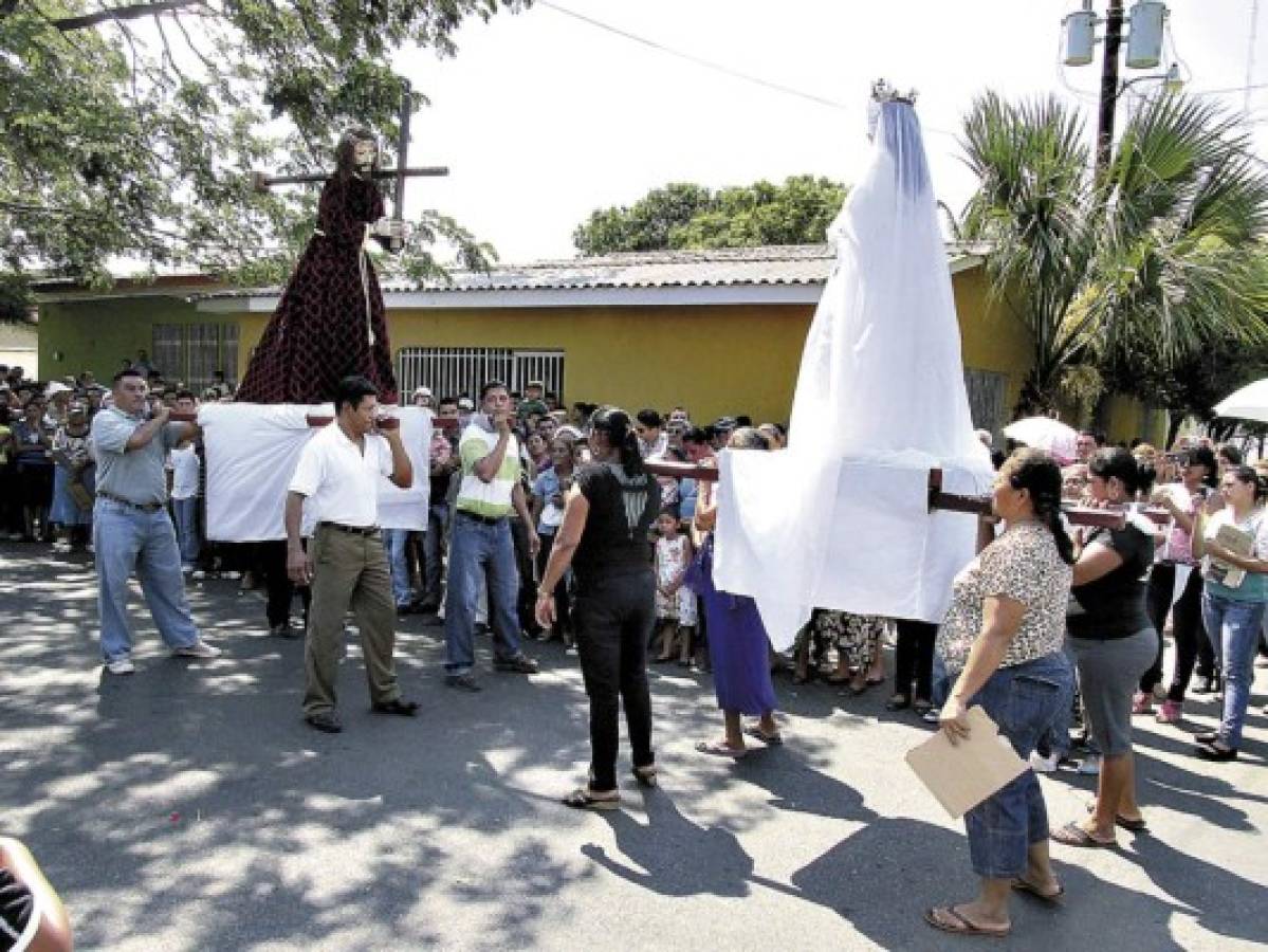 Choluteca rememora la Pasión de Jesucristo sumergida en la fe