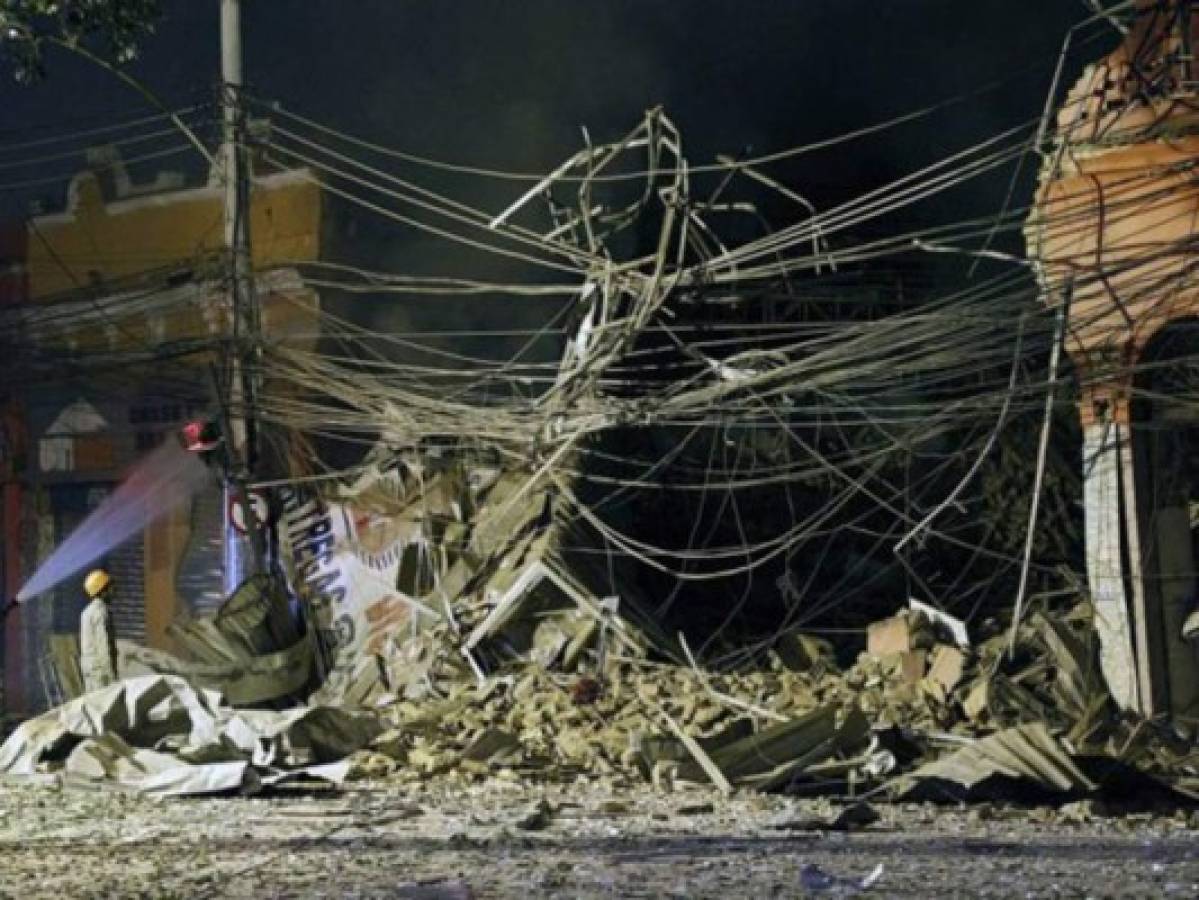 Fuerte explosión en Rio deja siete heridos y varios inmuebles destruidos