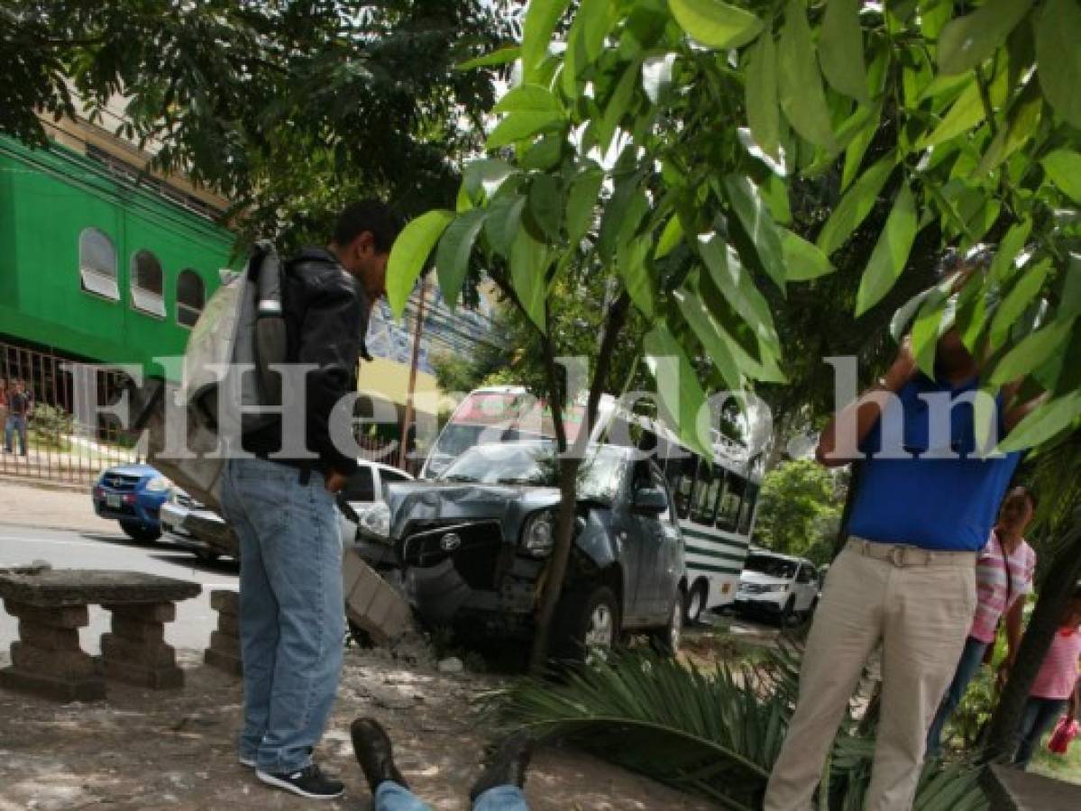 Peatón resulta herido tras accidente en el bulevar Los Próceres