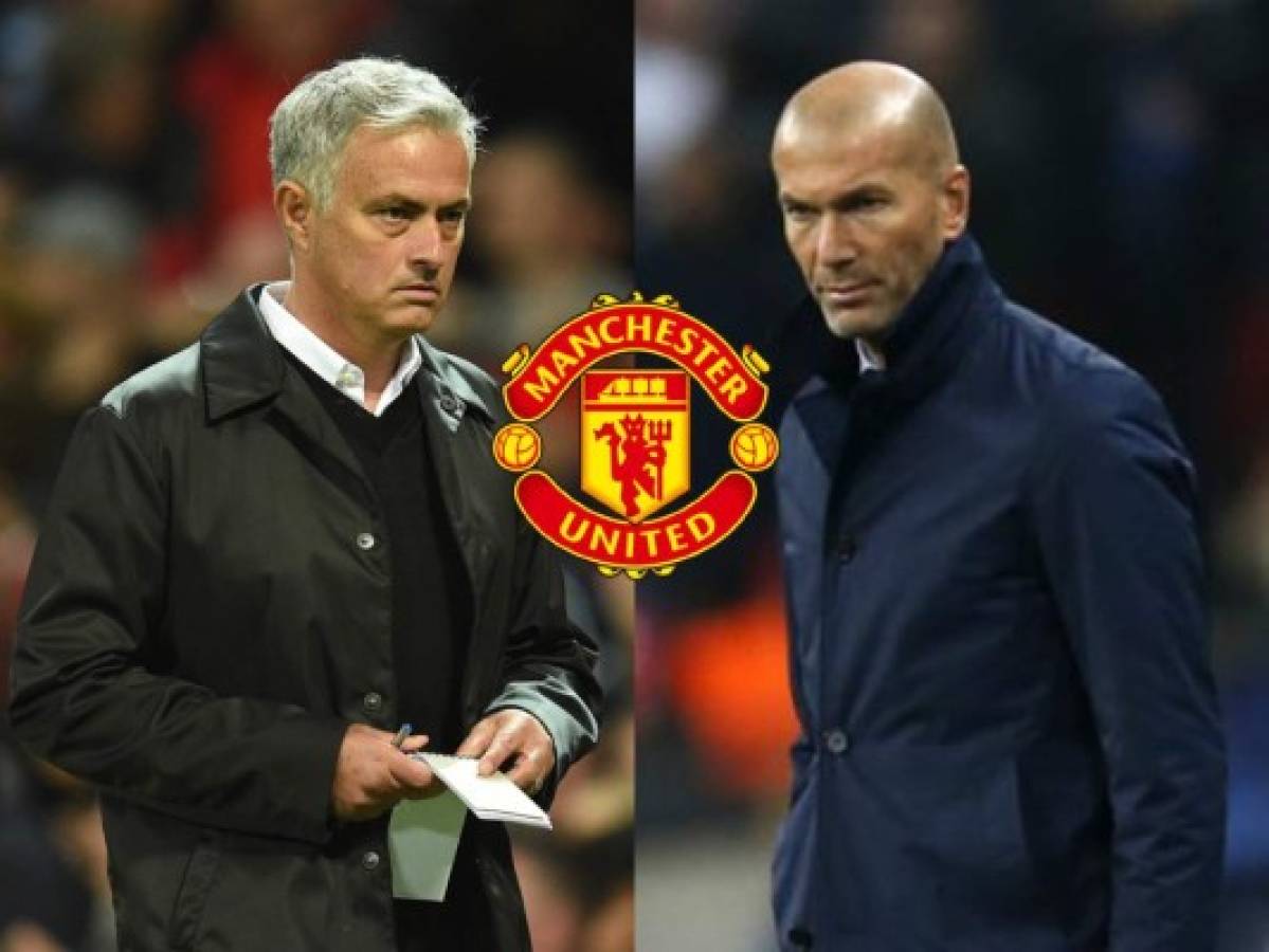 Zinedine Zidane podría llegar al Manchester United por pésima campaña de Mourinho