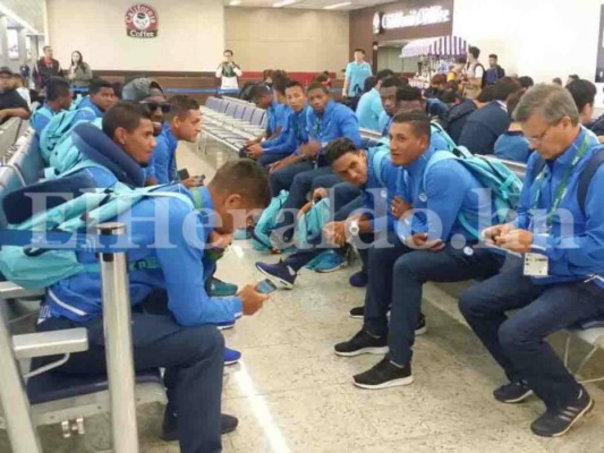 Sub 23 de Honduras llega a Belo Horizonte por su pase a semifinal