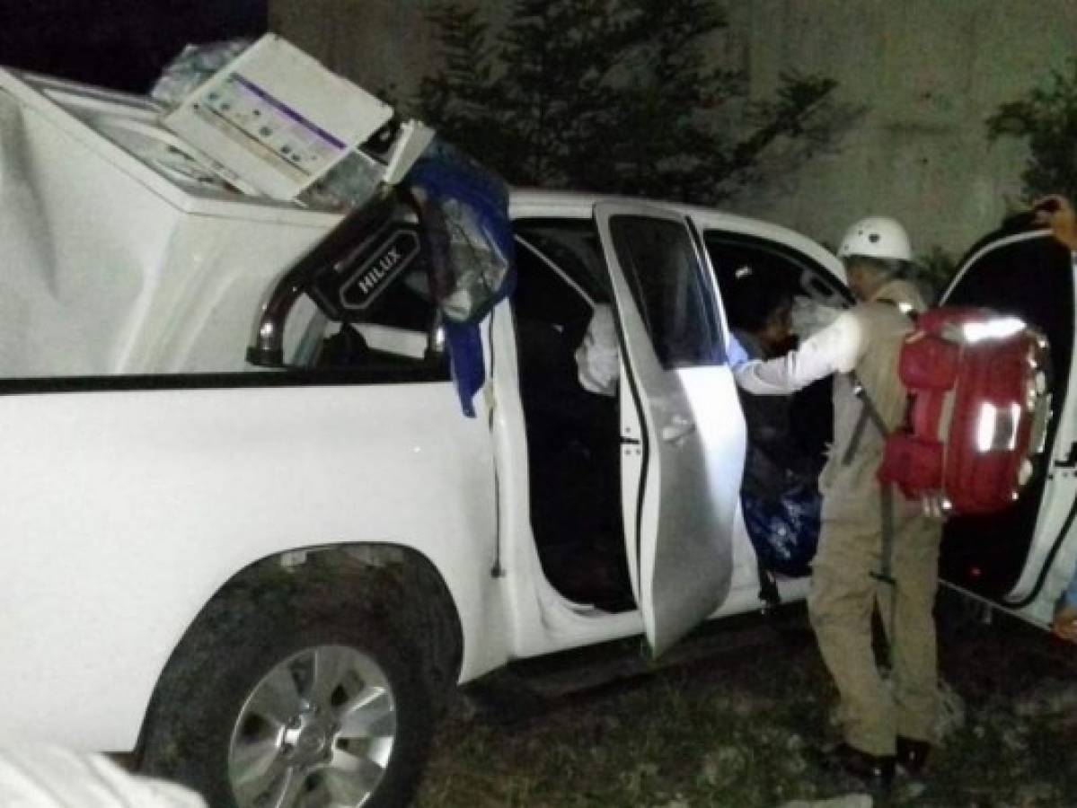 Al menos siete personas lesionadas tras accidente en El Progreso