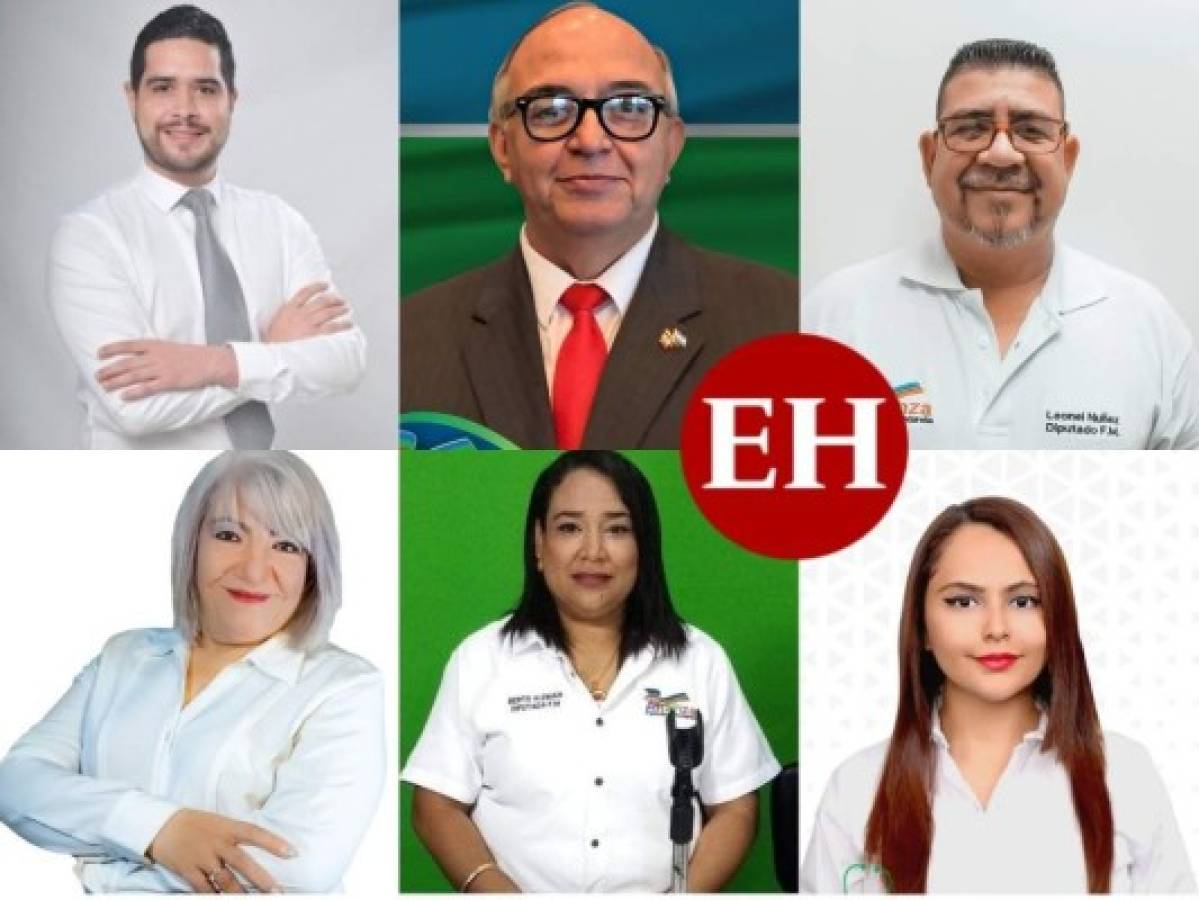 Ellos son los 23 candidatos a diputados por el Partido Alianza Patriótica Hondureña