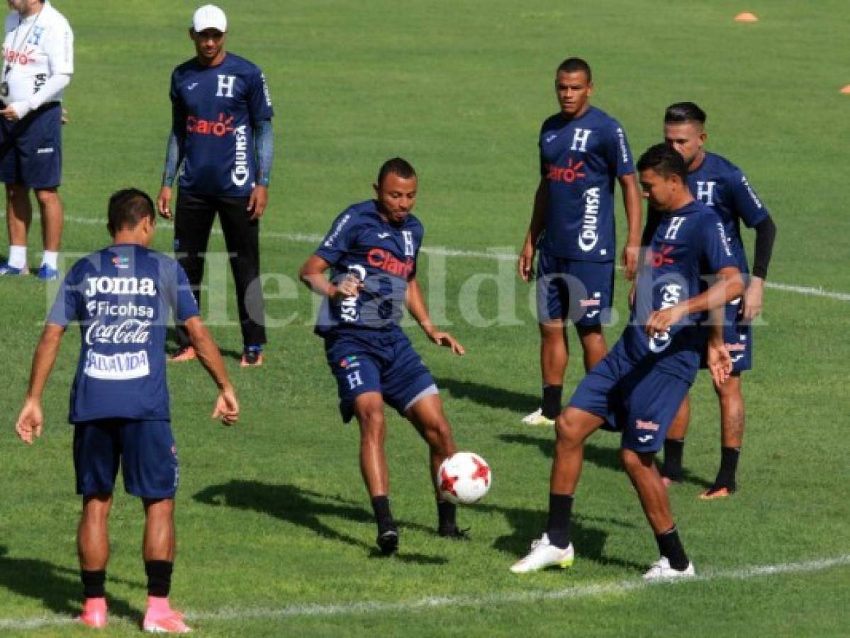 A falta de cinco legionarios, la Selección de Honduras se prepara en Comayagua previo a los duelos de junio