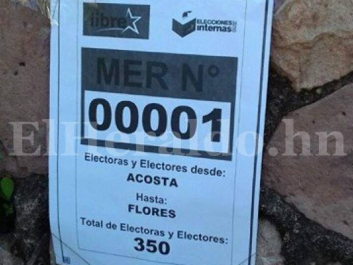 Elección de Libre comenzó con normalidad en todo el país