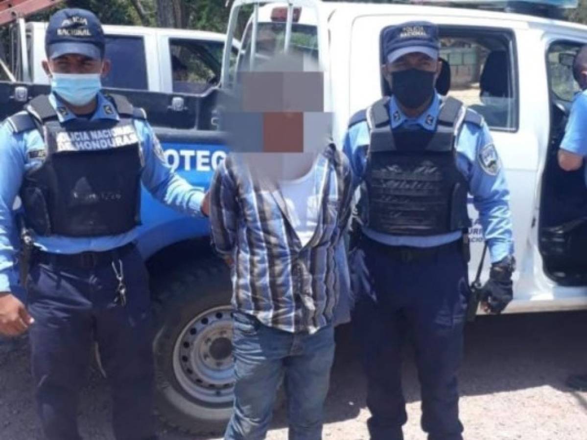 Arrestan a hombre acusado de matar a una persona en Siguatepeque