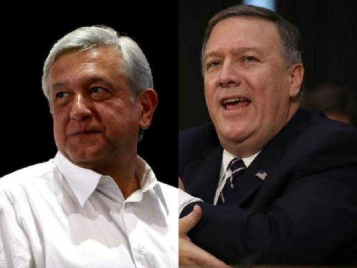 Andrés López Obrador se reunirá con Mike Pompeo en México