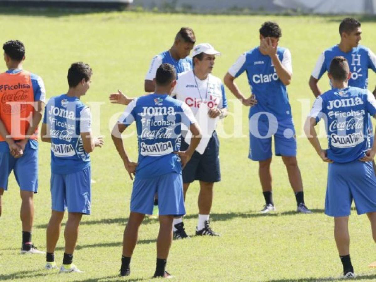 Pinto y la Selección de Honduras ya afinan para el inicio de la Hexagonal