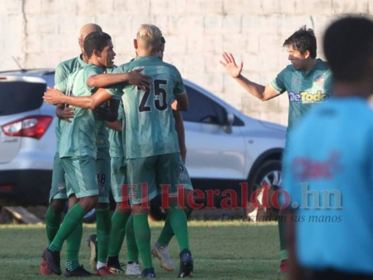 Real de Minas ganó 2-0 ante Marathón en el Marcelo Tinoco  