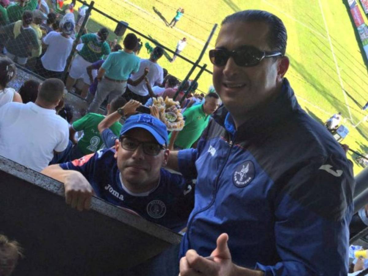 Pedro Atala acompaña a Motagua en el estadio Excélsior de Puerto Cortés