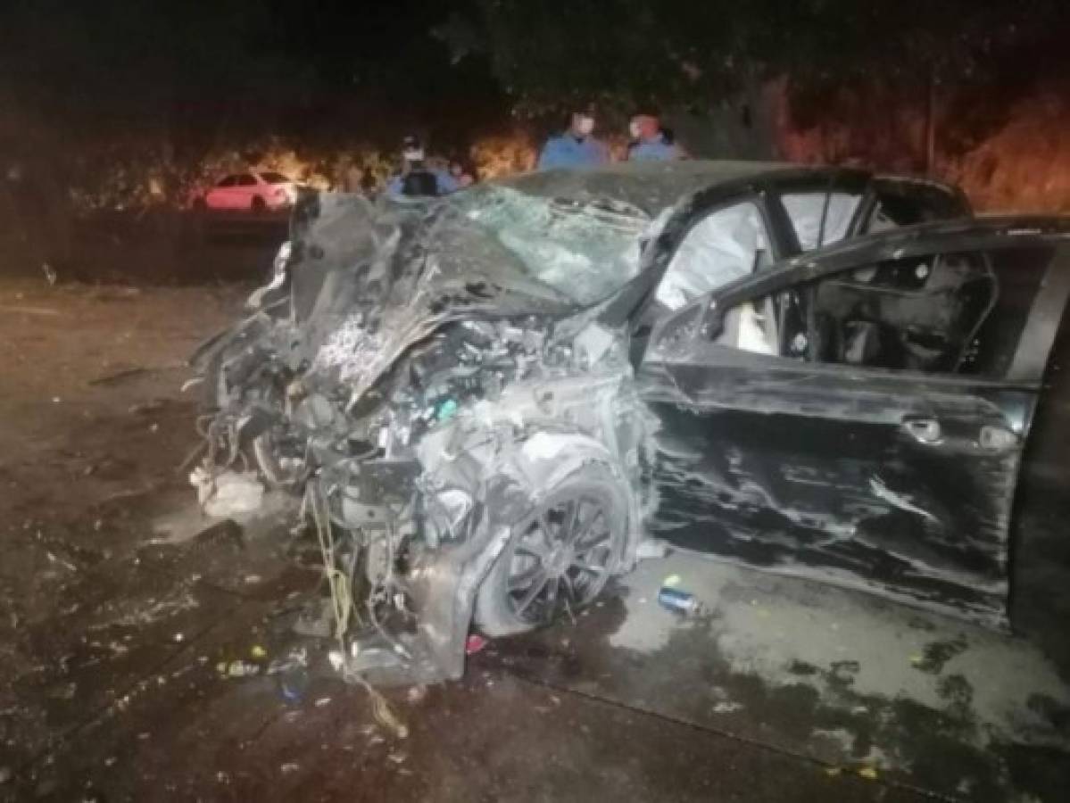 Identifican a las víctimas del fatal accidente en Choloma, Cortés