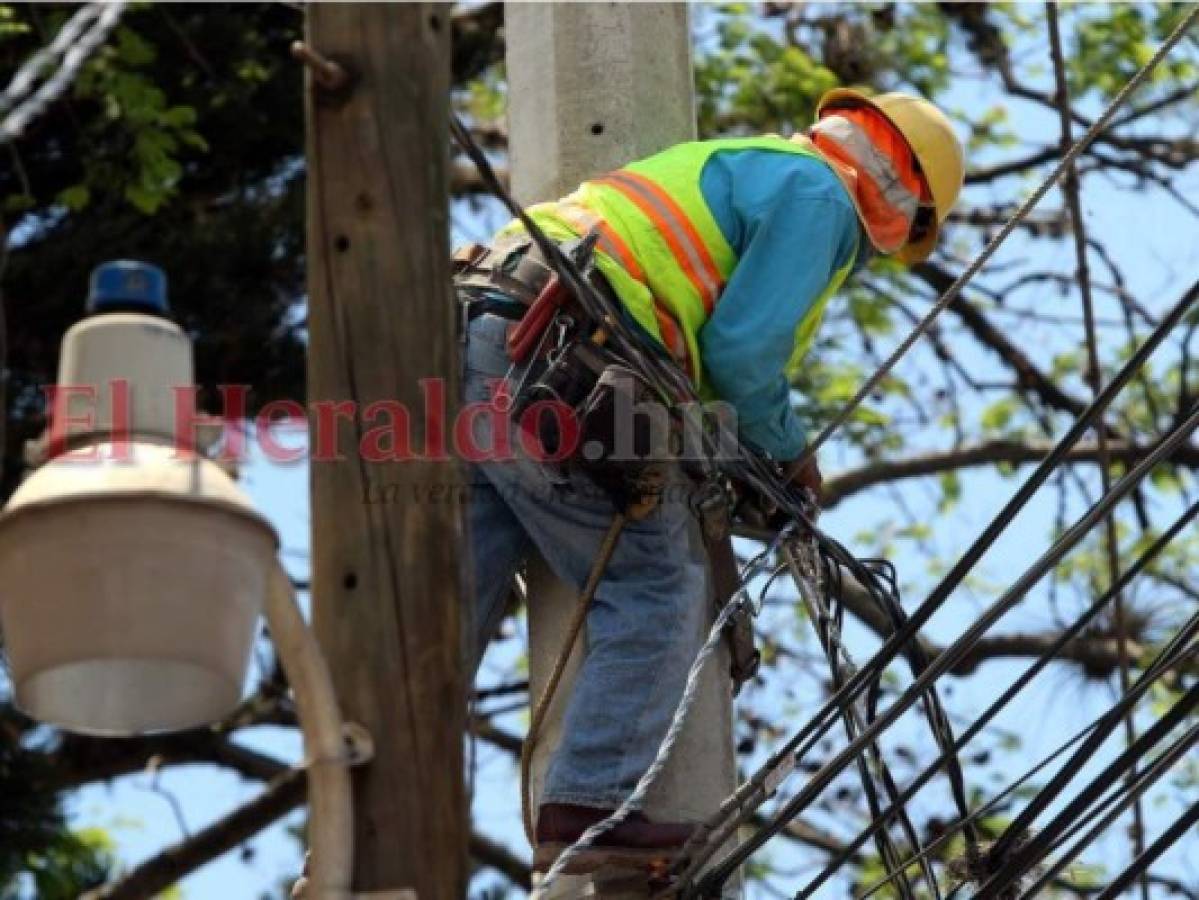 Zonas de Cortés y Santa Bárbara que no tendrán energía eléctrica el lunes 20 de mayo