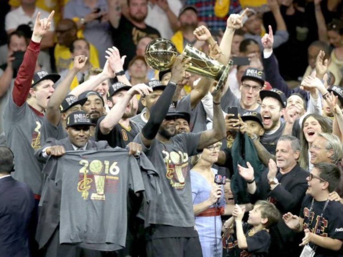 Cavaliers se corona campeón de la NBA al vencer 93 a 89 a los Warriors