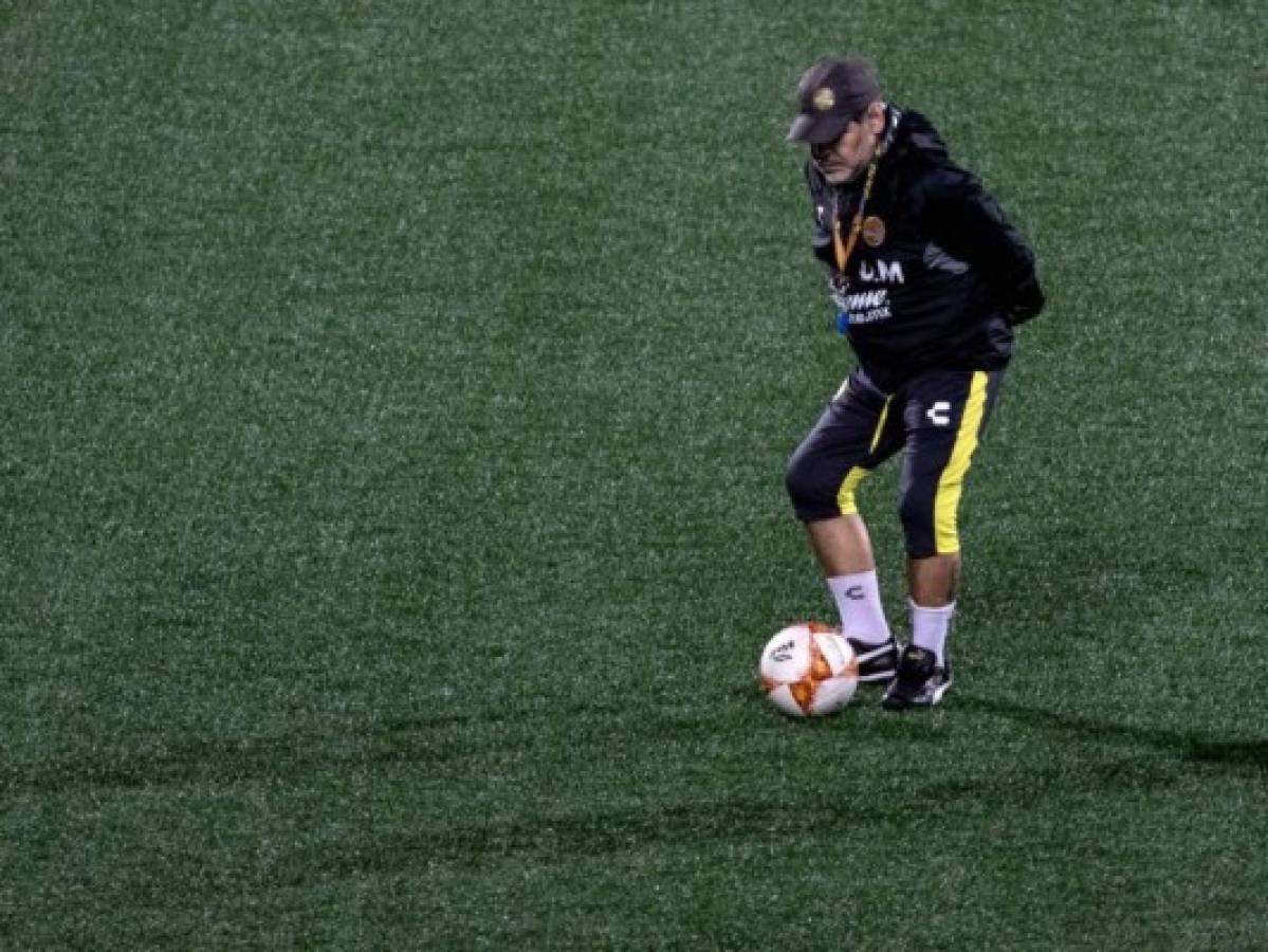 ¿Por qué Maradona no asistió al entrenamiento de los Dorados?