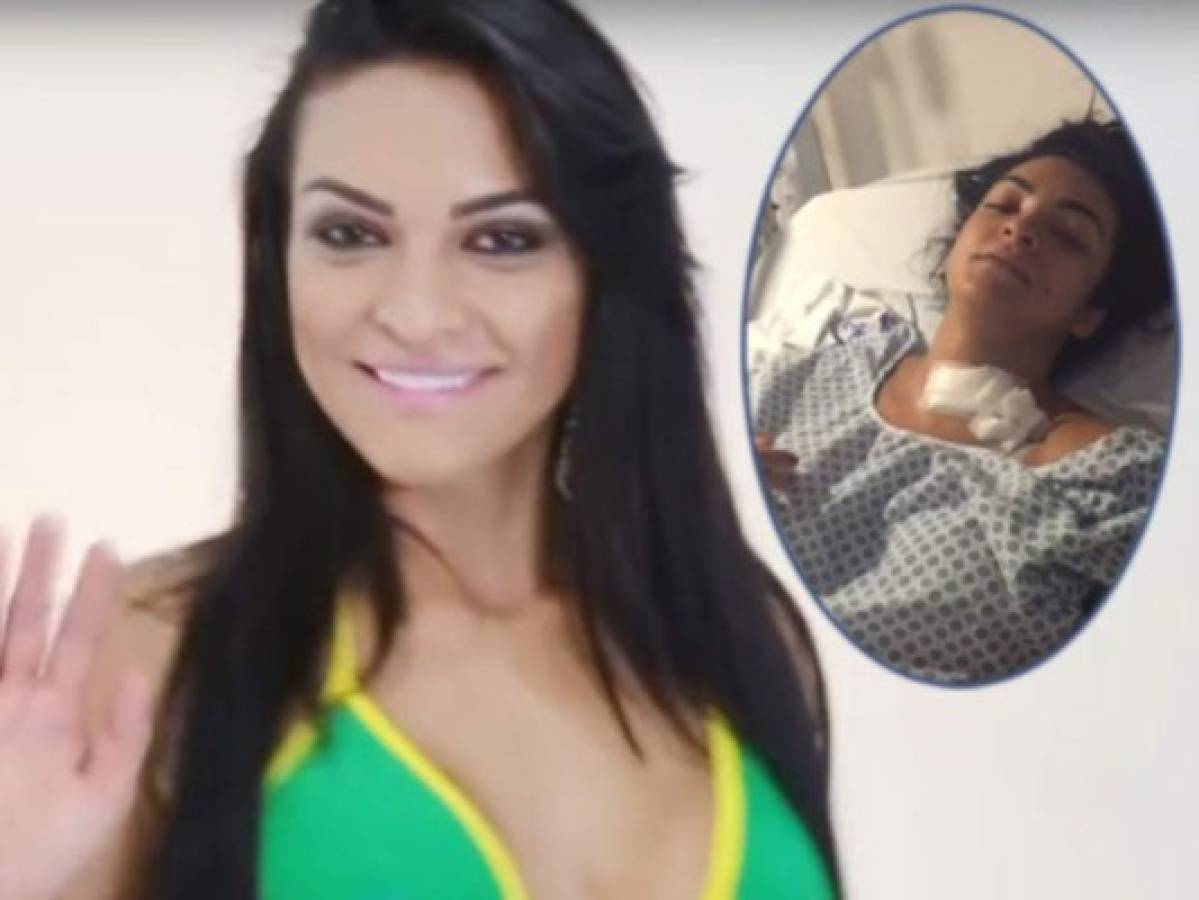 Exmiss BumBum queda parapléjica al intentar quitarse la vida