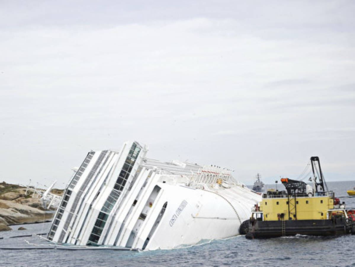 Pasajeros del Costa Concordia serán indemnizados con 269,471 lempiras