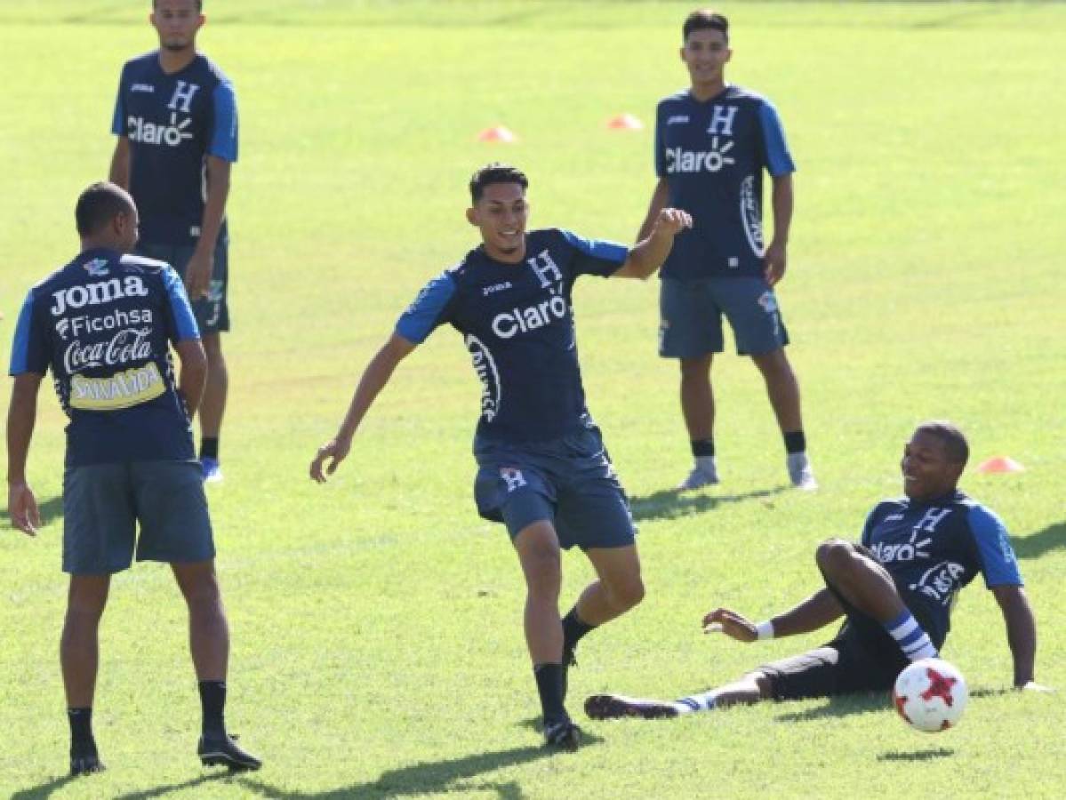 La Selección de Honduras trabaja pensando en el amistoso ante El Salvador