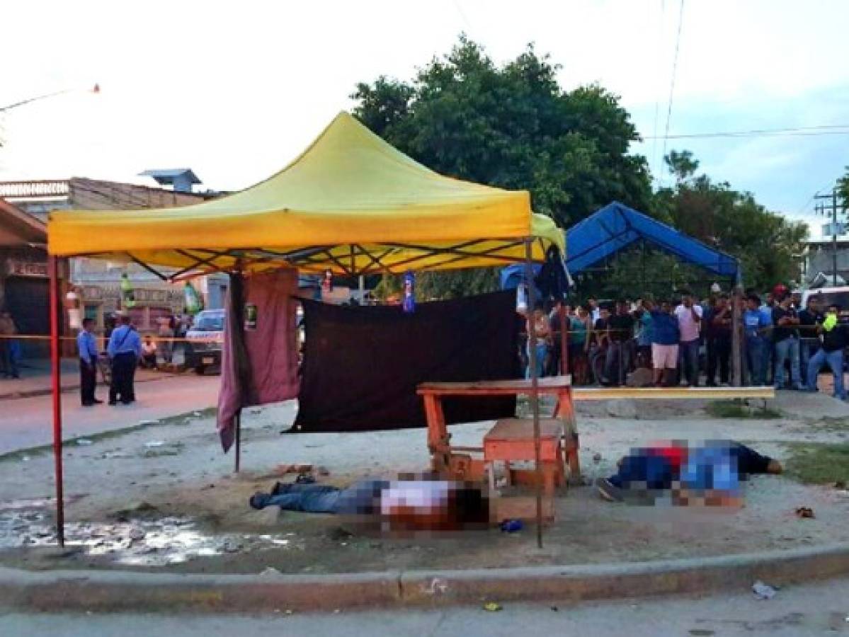 Al menos cuatro muertos deja masacre en San Pedro Sula