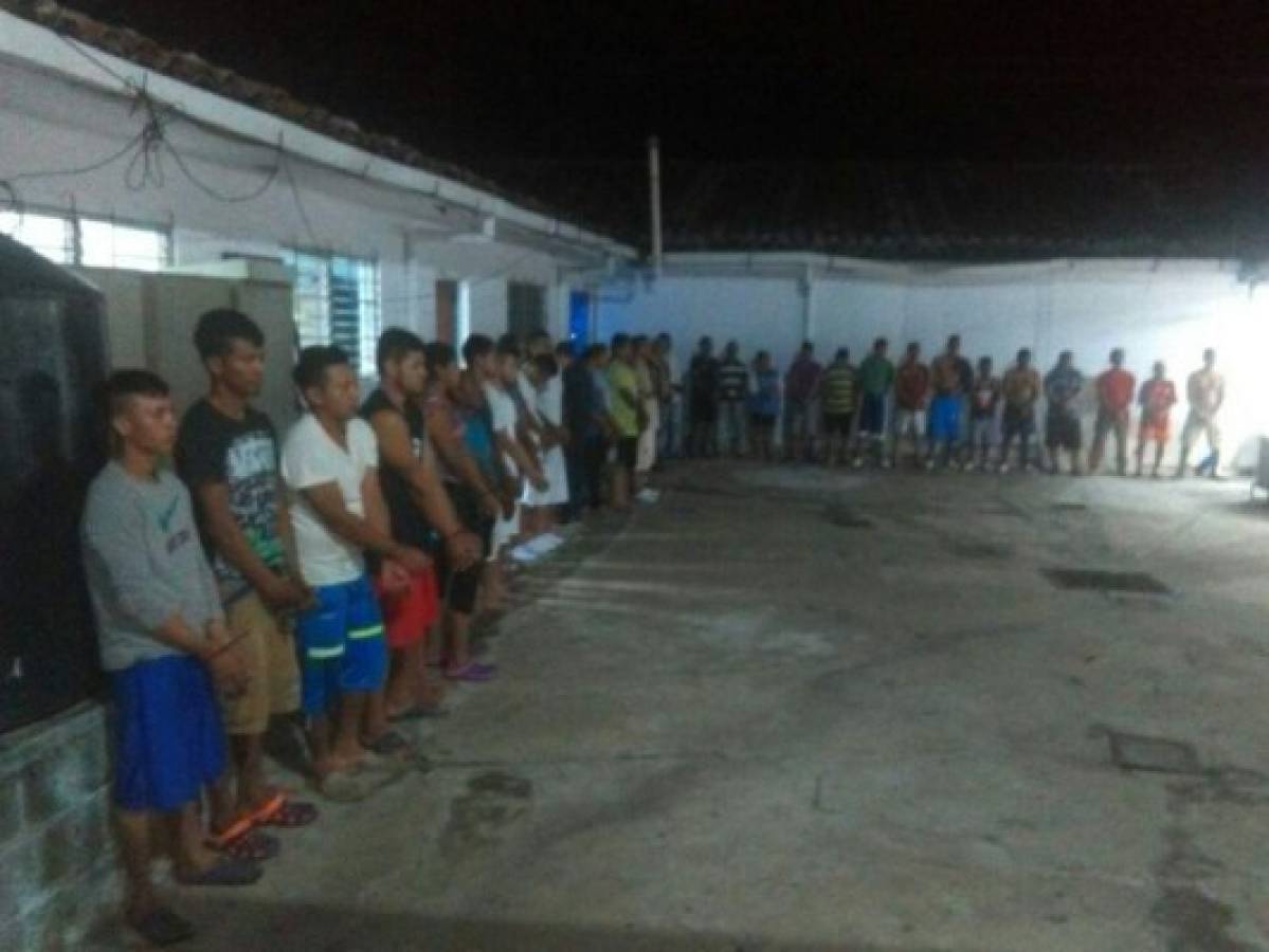 Capturan a 170 supuestos pandilleros en un operativo en El Salvador