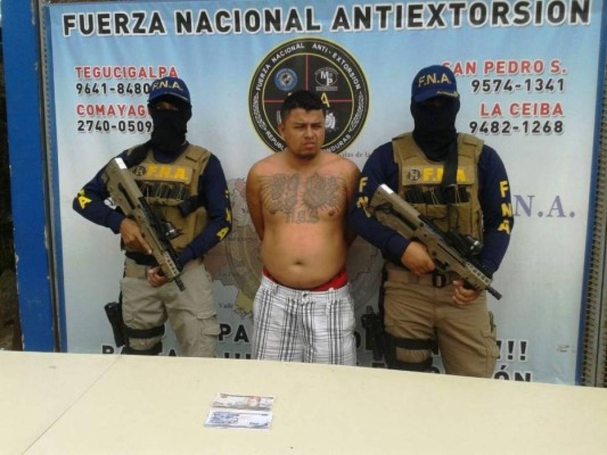 Capturan a supuesto cabecilla de banda del 'Mafia' en Tegucigalpa