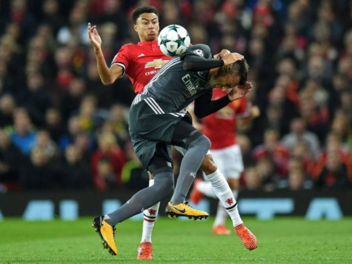 Manchester United le gana 2-0 al Benfica