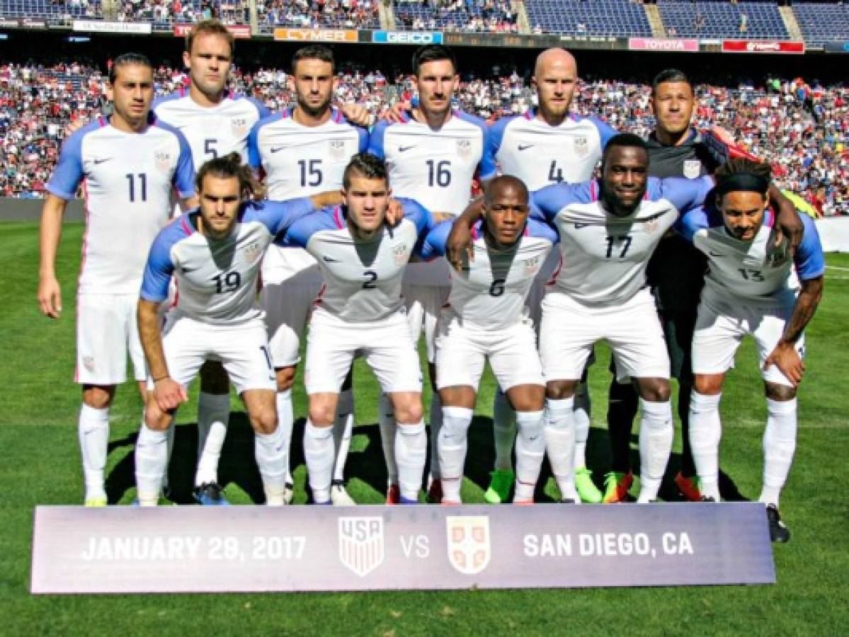 Estados Unidos, próximo rival de la Selección de Honduras, empató a cero con Serbia en amistoso en San Diego