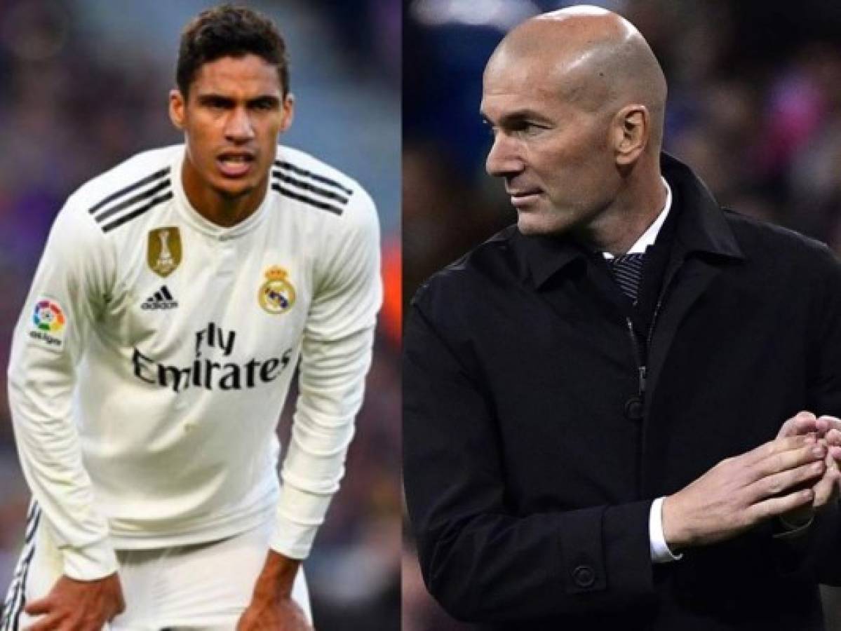 Zinedine Zidane desea que Raphael Varane se quede en el Real Madrid