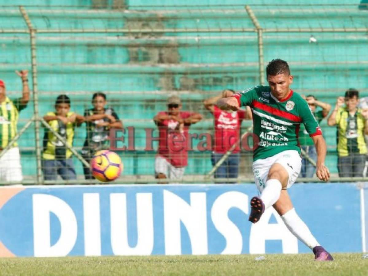 Marathón derrotó 2-0 a Real Sociedad en el estadio Yankel Rosenthal