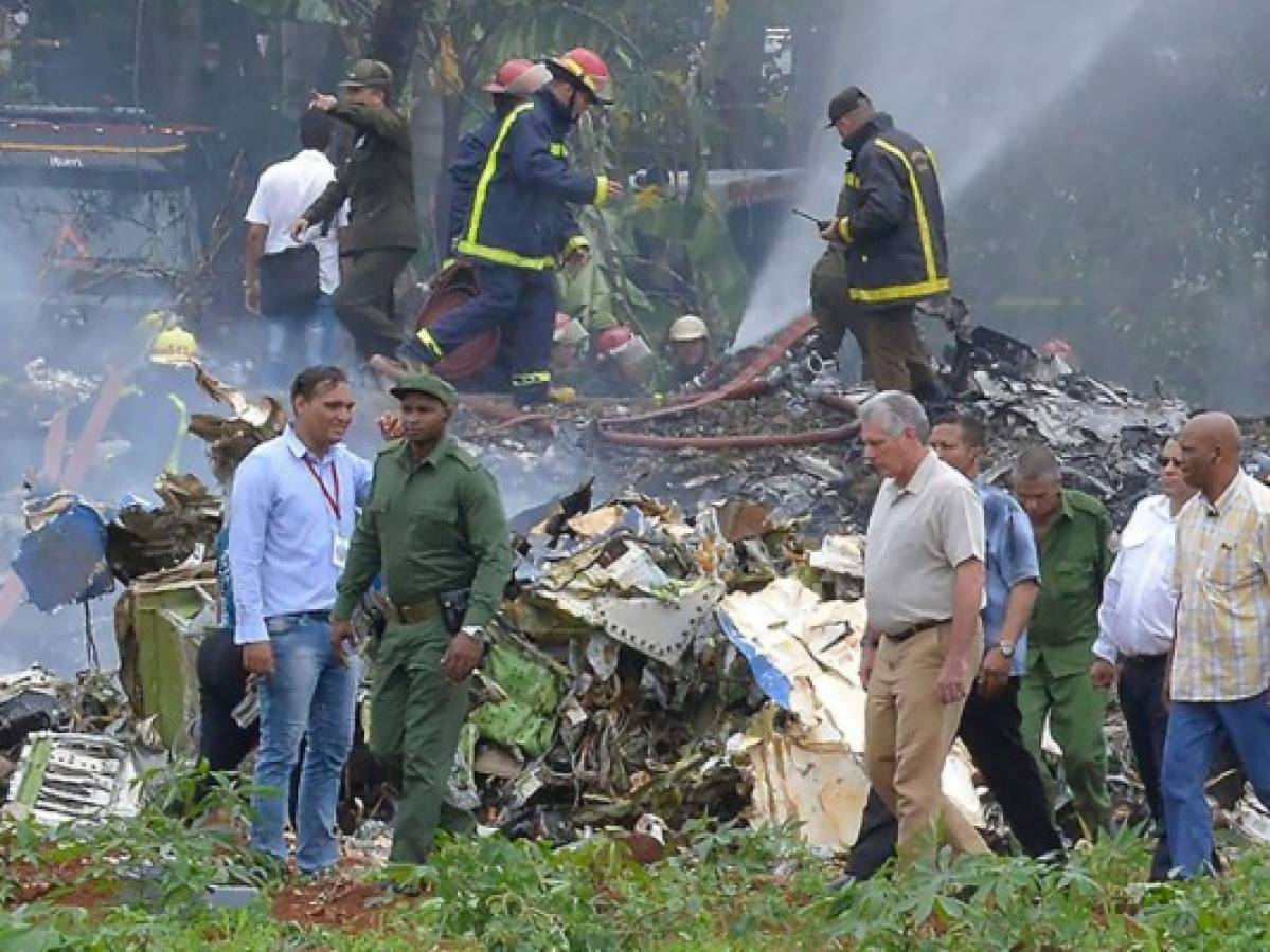 Cuba identificó 20 cadáveres de accidente aéreo y recibe condolencias del mundo