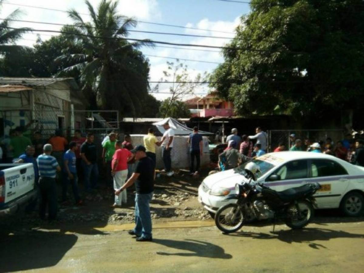 Asesinan a taxista en un taller de pintura en Tocoa, al norte de Honduras