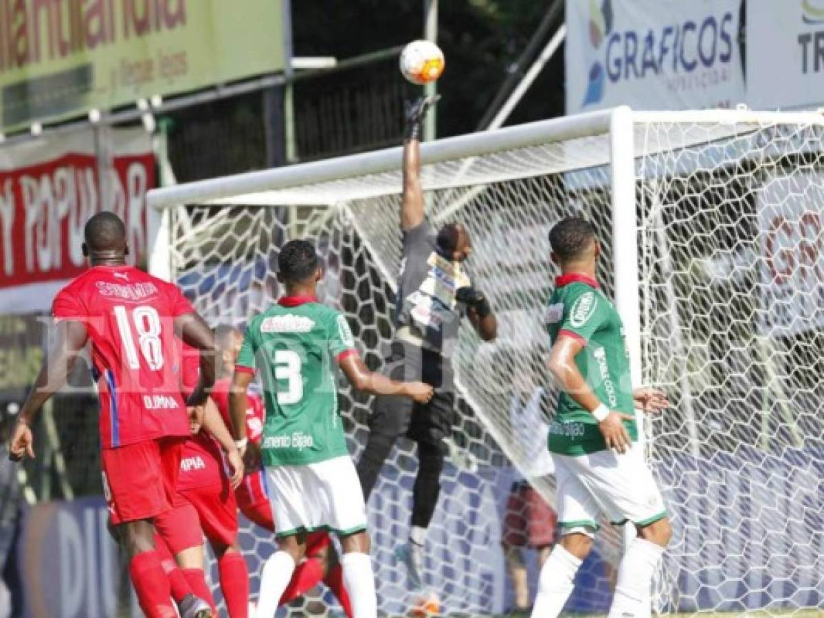 Olimpia no ha tenido oportunidades claras frente a Marathón (Foto: Neptalí Romero)