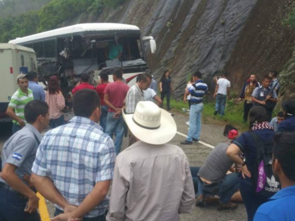 Una persona muerta deja accidente en carretera a Gracias, Lempira al occidente de Honduras