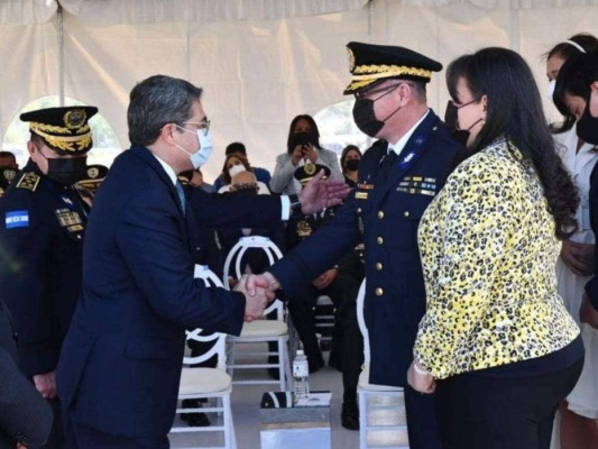 Ascienden a 10 nuevos generales de la Policía Nacional de Honduras