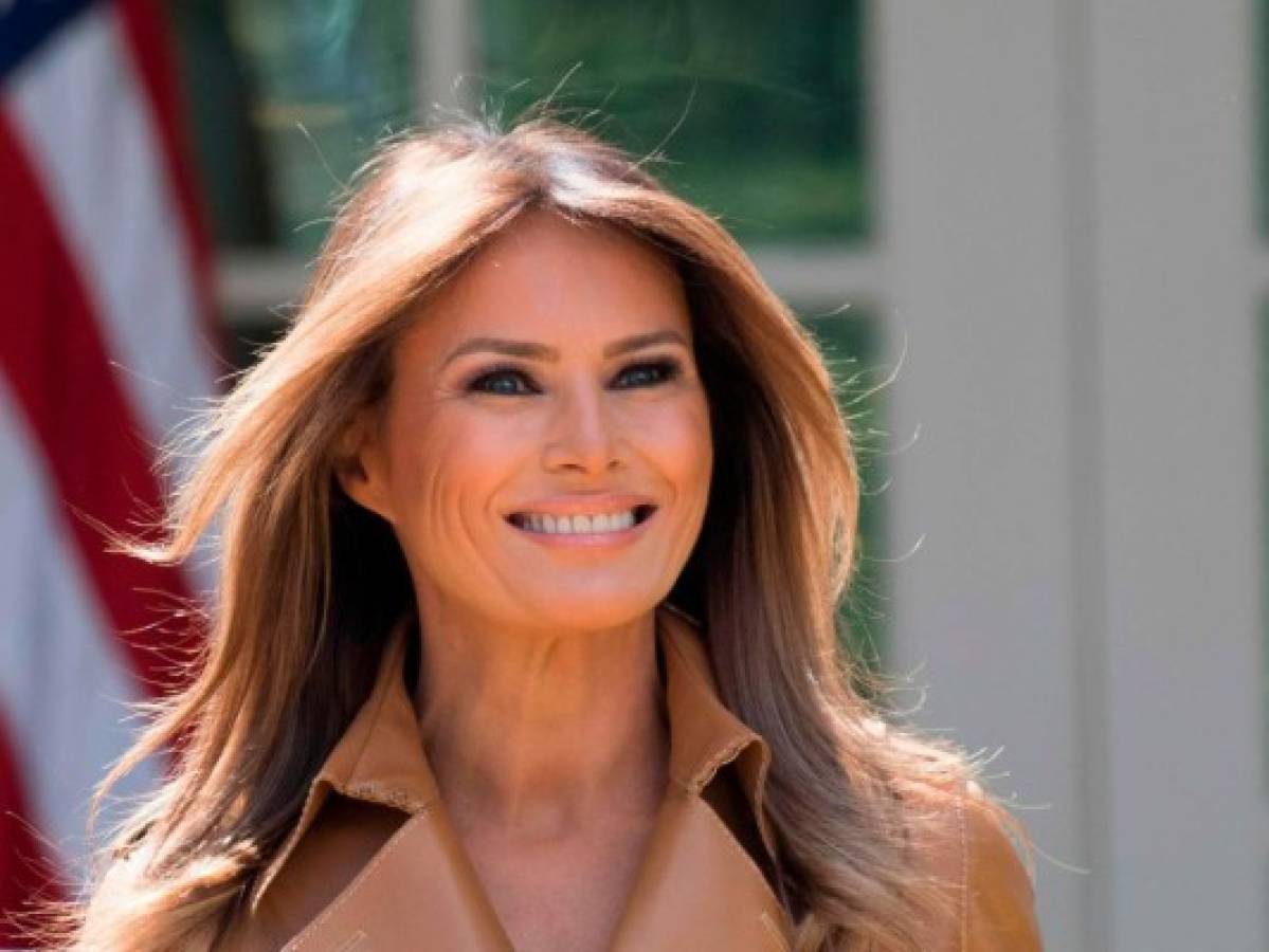 Operan a Melania Trump, primera dama de Estados Unidos, por problema renal 'benigno'