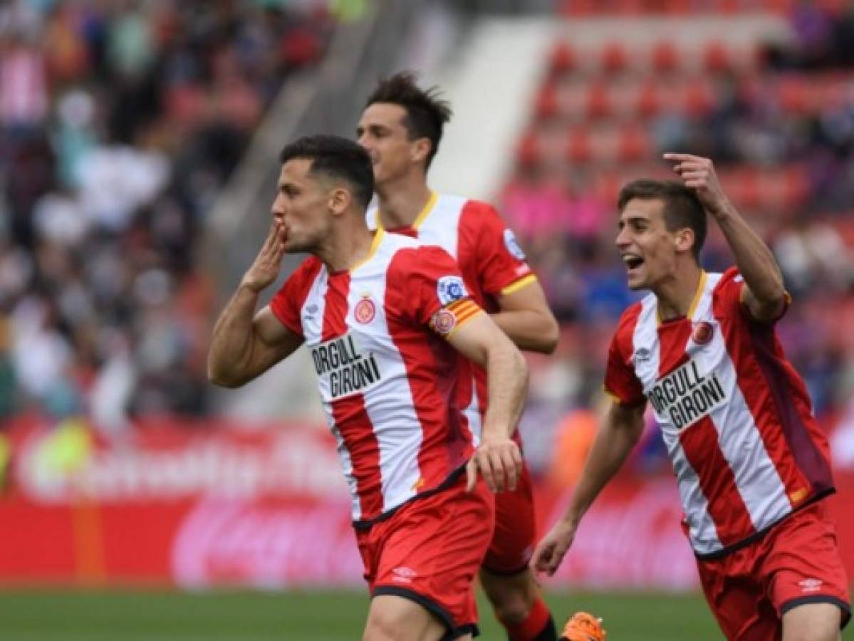 El Girona se mantiene en la pelea por la Europa League tras empatar con el Levante este sábado  